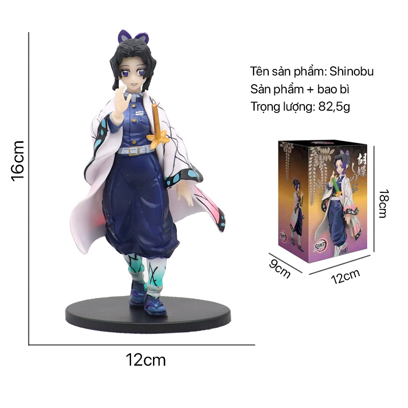 Mô hình Demon Slayer - Shinobu 10cm 1 Mô hình Demon Slayer